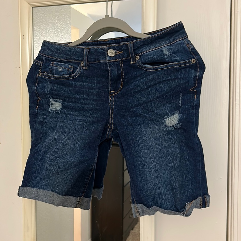 Aeropostale Denim Bermuda Shorts